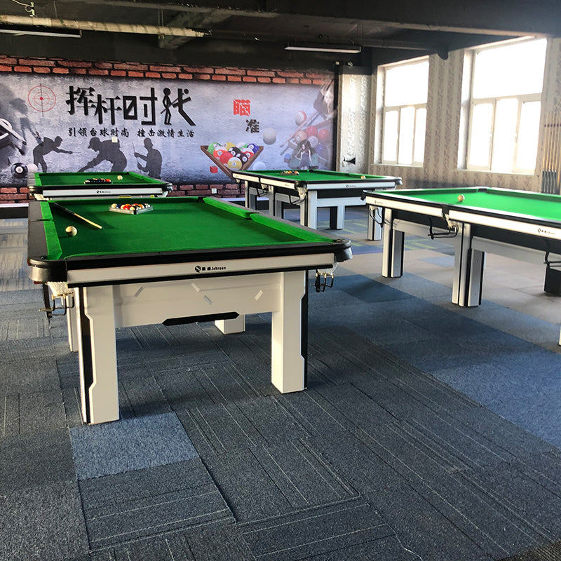 Chinese 9ft square leg billiards table (customizable 12ft)