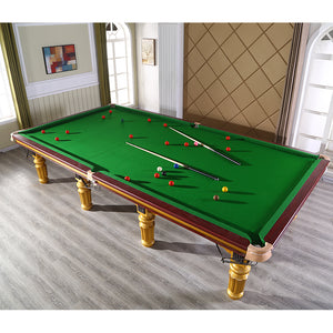 12ft  Snooker Golden Leg Billiards Table