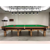 12ft Snooker Golden Leg Billiards Table